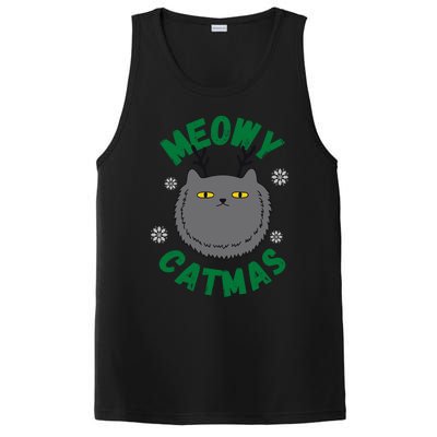 Have A Meowy Catmas Gift PosiCharge Competitor Tank