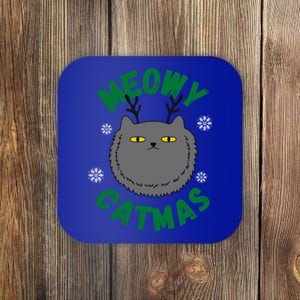 Have A Meowy Catmas Gift Coaster