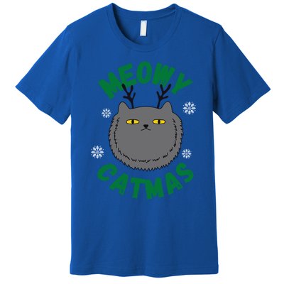 Have A Meowy Catmas Gift Premium T-Shirt