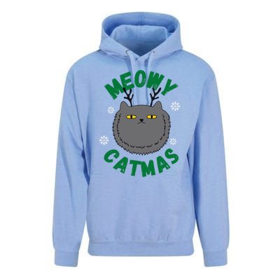 Have A Meowy Catmas Gift Unisex Surf Hoodie