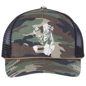 Horror Anime Manga Harajuku Gothic Grunge Aesthetic Retro Rope Trucker Hat Cap