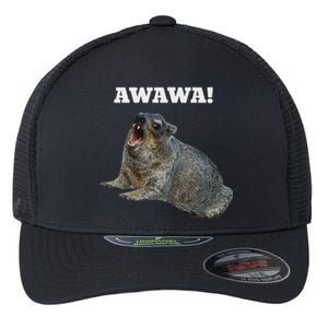 Hyrax Awawa Meme Flexfit Unipanel Trucker Cap