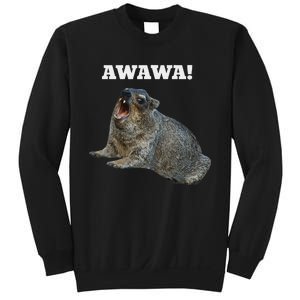 Hyrax Awawa Meme Sweatshirt