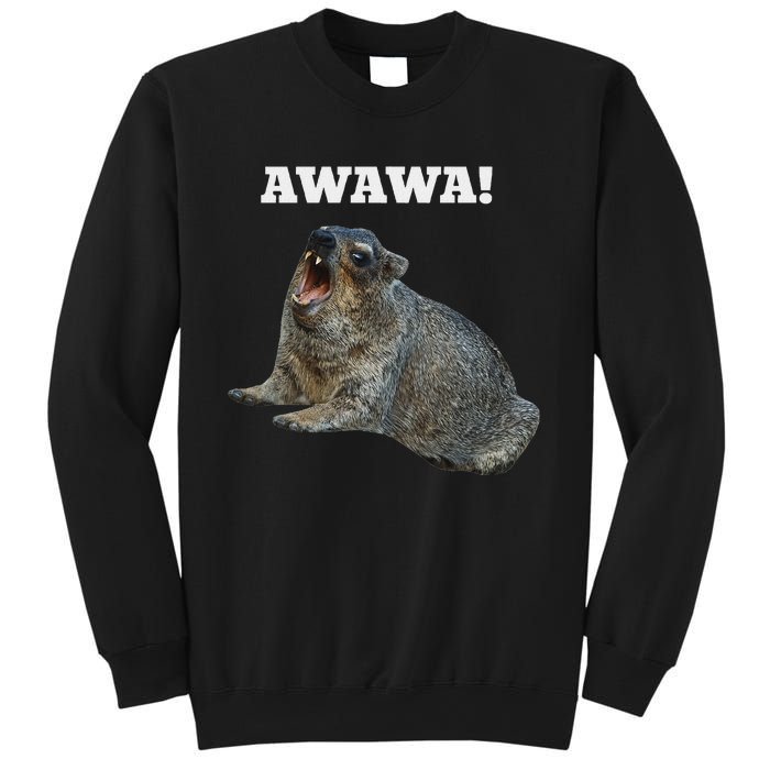 Hyrax Awawa Meme Sweatshirt