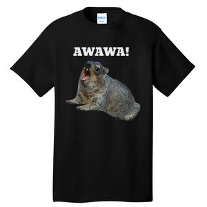 Hyrax Awawa Meme Tall T-Shirt