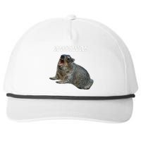 Hyrax Awawa Meme Snapback Five-Panel Rope Hat