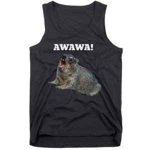 Hyrax Awawa Meme Tank Top