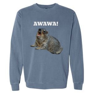 Hyrax Awawa Meme Garment-Dyed Sweatshirt