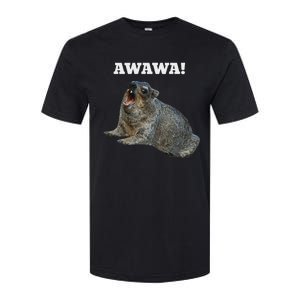 Hyrax Awawa Meme Softstyle CVC T-Shirt