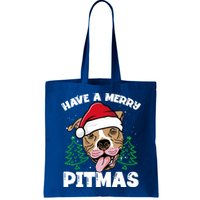 Have A Merry Pitmas Dog Owner Pitbull Dog Christmas Day Gift Bag