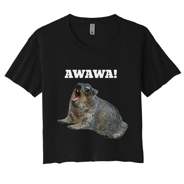 Hyrax Awawa Meme Crop Top