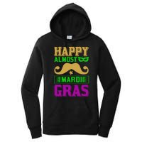 Happy Almost Mardi Gras Women's Pullover Hoodie