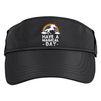 Have A Magical Day Unicorn Adult Drive Performance Visor