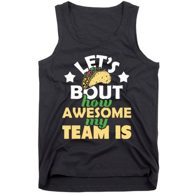 How Awesome My Team Is Boss Staff Employee Appreciation Tank Top