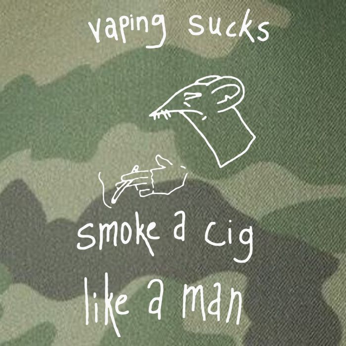 Heart Attack Man Vaping Sucks Smoke A Cig Like A Man Legacy Tie Dye Trucker Hat