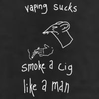 Heart Attack Man Vaping Sucks Smoke A Cig Like A Man Tumbler
