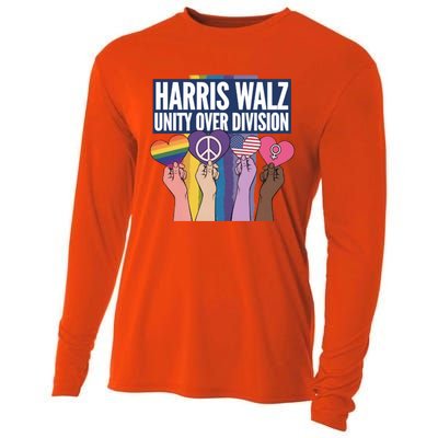 Harriswalz A Movet For Unity And Equality Great Gift Cooling Performance Long Sleeve Crew