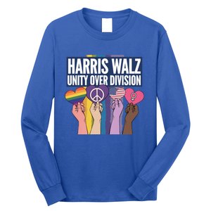 Harriswalz A Movet For Unity And Equality Great Gift Long Sleeve Shirt