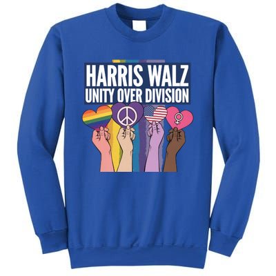 Harriswalz A Movet For Unity And Equality Great Gift Sweatshirt