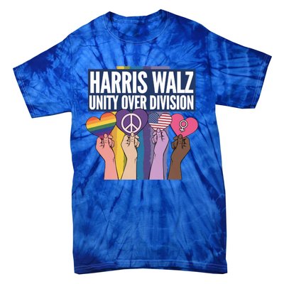 Harriswalz A Movet For Unity And Equality Great Gift Tie-Dye T-Shirt