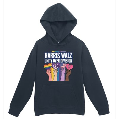 Harriswalz A Movet For Unity And Equality Great Gift Urban Pullover Hoodie