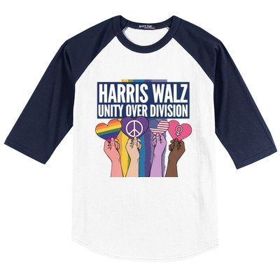 Harriswalz A Movet For Unity And Equality Great Gift Baseball Sleeve Shirt