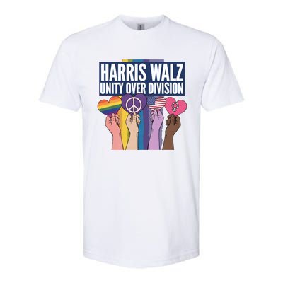 Harriswalz A Movet For Unity And Equality Great Gift Softstyle CVC T-Shirt