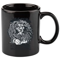 Haters Are Motivating Lion Quote 11oz C Handle Ceramic Mug