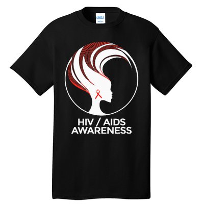 HIV Awareness Month AIDS Tall T-Shirt