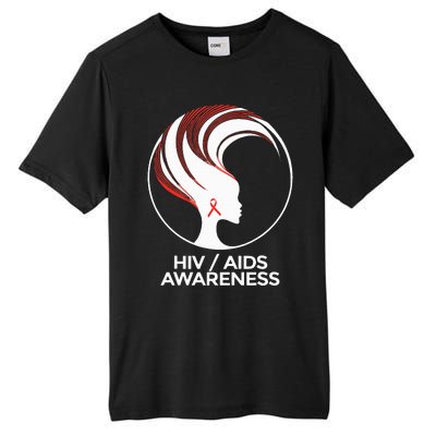 HIV Awareness Month AIDS Tall Fusion ChromaSoft Performance T-Shirt