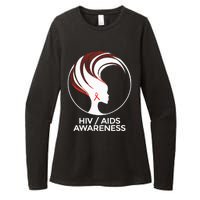 HIV Awareness Month AIDS Womens CVC Long Sleeve Shirt