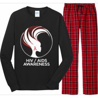 HIV Awareness Month AIDS Long Sleeve Pajama Set