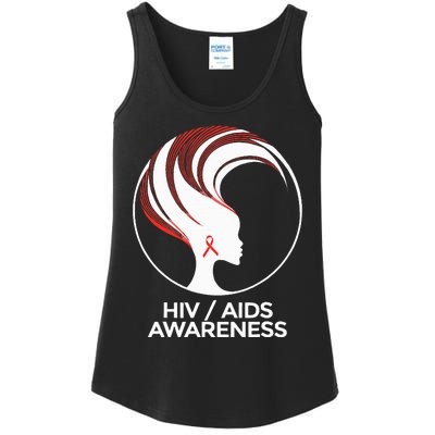 HIV Awareness Month AIDS Ladies Essential Tank