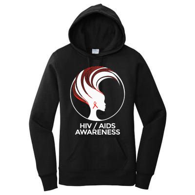 HIV Awareness Month AIDS Women's Pullover Hoodie