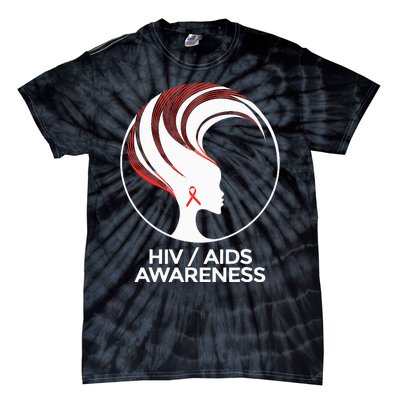 HIV Awareness Month AIDS Tie-Dye T-Shirt