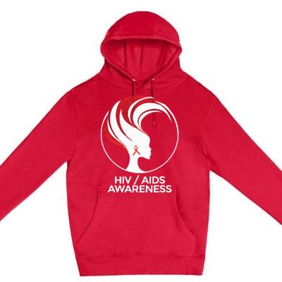 HIV Awareness Month AIDS Premium Pullover Hoodie