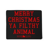 Home Alone Merry Christmas Ya Filthy Animal Text Stack Mousepad