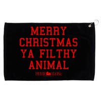 Home Alone Merry Christmas Ya Filthy Animal Text Stack Grommeted Golf Towel