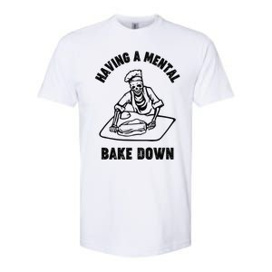 Having A Mental Bake Down Halloween Chef Softstyle CVC T-Shirt