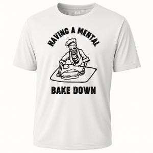 Having A Mental Bake Down Halloween Chef Cooling Performance Crew T-Shirt