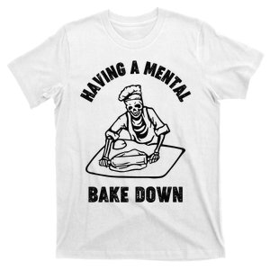 Having A Mental Bake Down Halloween Chef T-Shirt