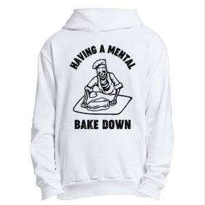 Having A Mental Bake Down Halloween Chef Urban Pullover Hoodie