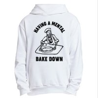 Having A Mental Bake Down Halloween Chef Urban Pullover Hoodie