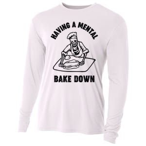 Having A Mental Bake Down Halloween Chef Cooling Performance Long Sleeve Crew