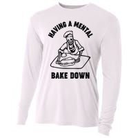 Having A Mental Bake Down Halloween Chef Cooling Performance Long Sleeve Crew