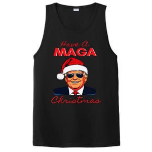 Have A Maga Christmas Humorous Pajamas Santa PosiCharge Competitor Tank