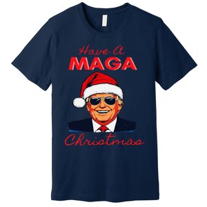 Have A Maga Christmas Humorous Pajamas Santa Premium T-Shirt