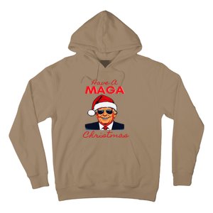 Have A Maga Christmas Humorous Pajamas Santa Hoodie