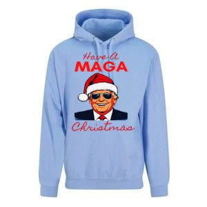 Have A Maga Christmas Humorous Pajamas Santa Unisex Surf Hoodie