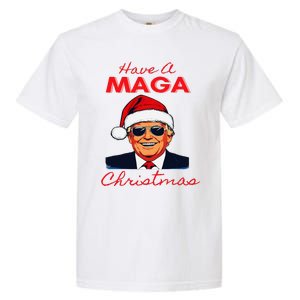 Have A Maga Christmas Humorous Pajamas Santa Garment-Dyed Heavyweight T-Shirt